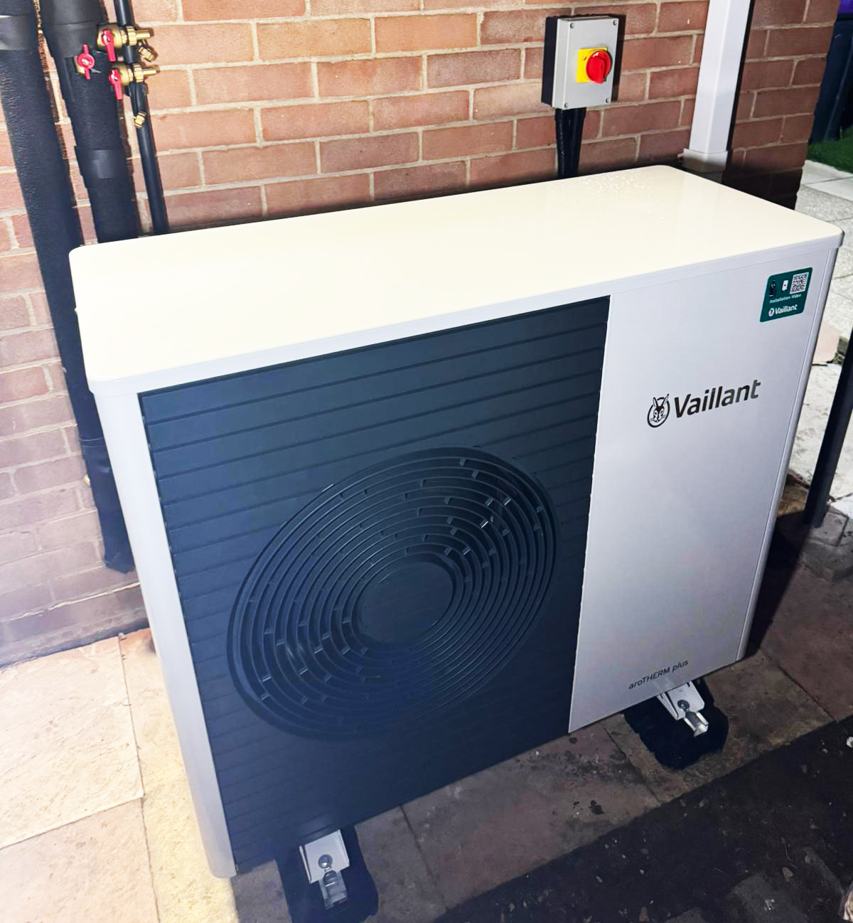 Valiant Heat Pump - outside